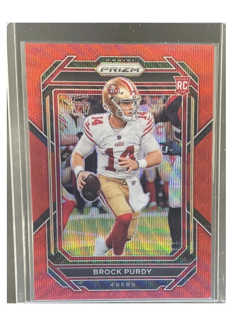 2022 Panini Prizm Brock Purdy #353 card