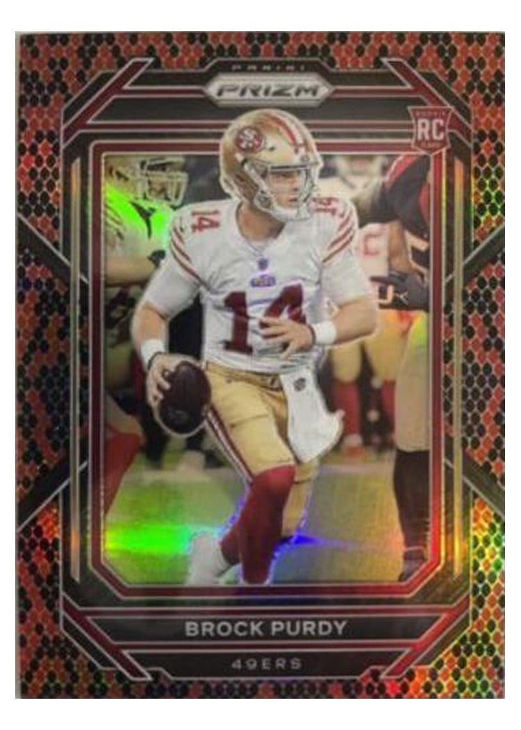 2022 Panini Prizm Brock Purdy #353 card