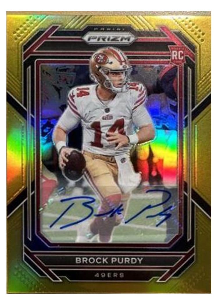 2022 Panini Prizm Brock Purdy #353 card