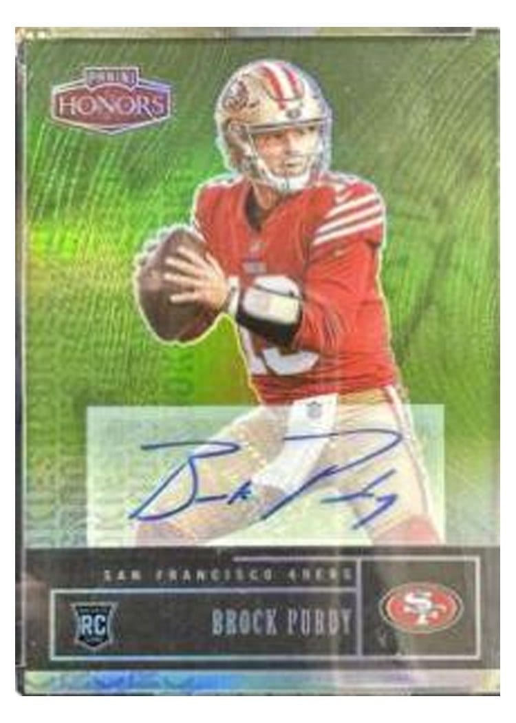 2022 Panini Prizm Brock Purdy #353 card