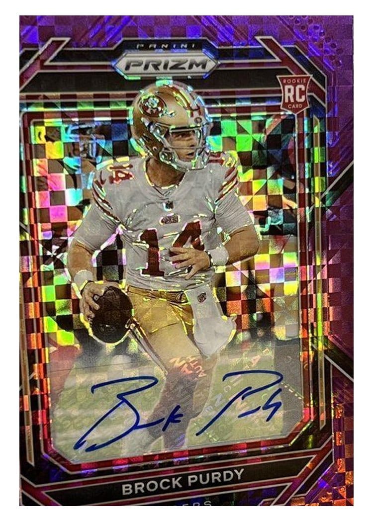 2022 Panini Prizm Brock Purdy #353 card