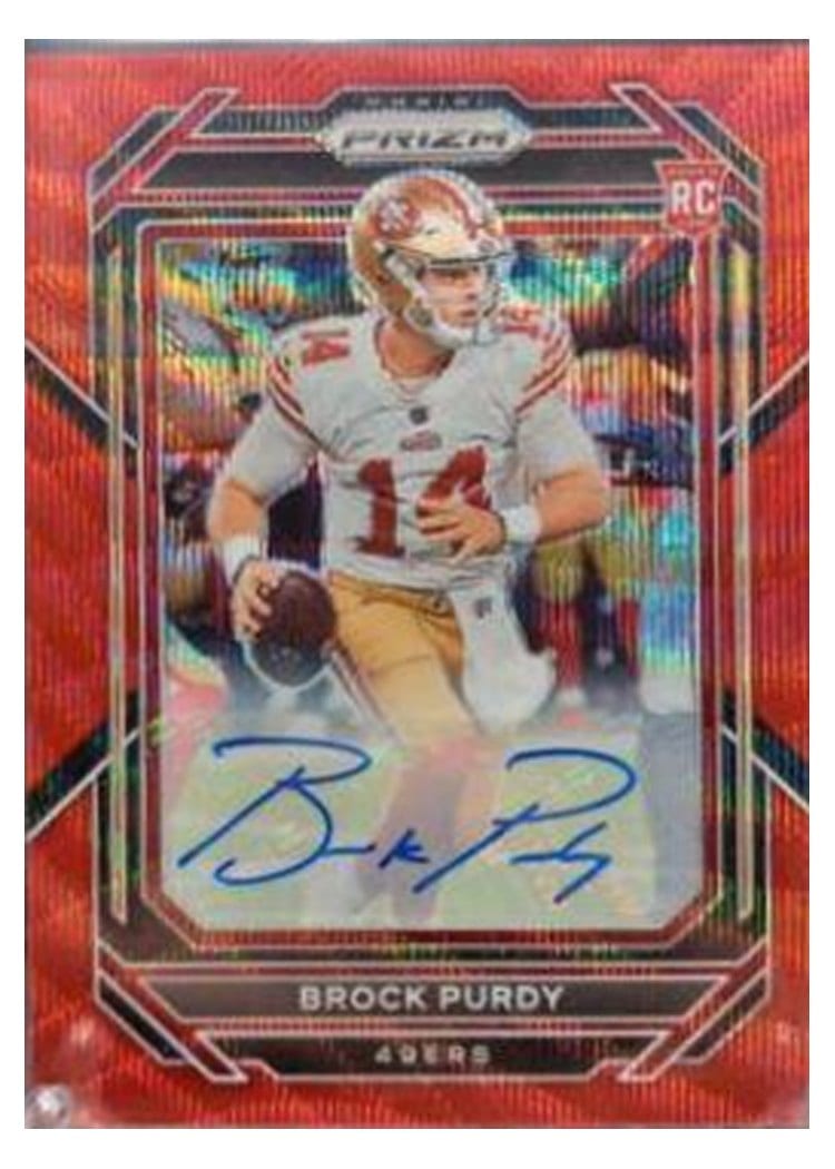 2022 Panini Prizm Brock Purdy #353 card