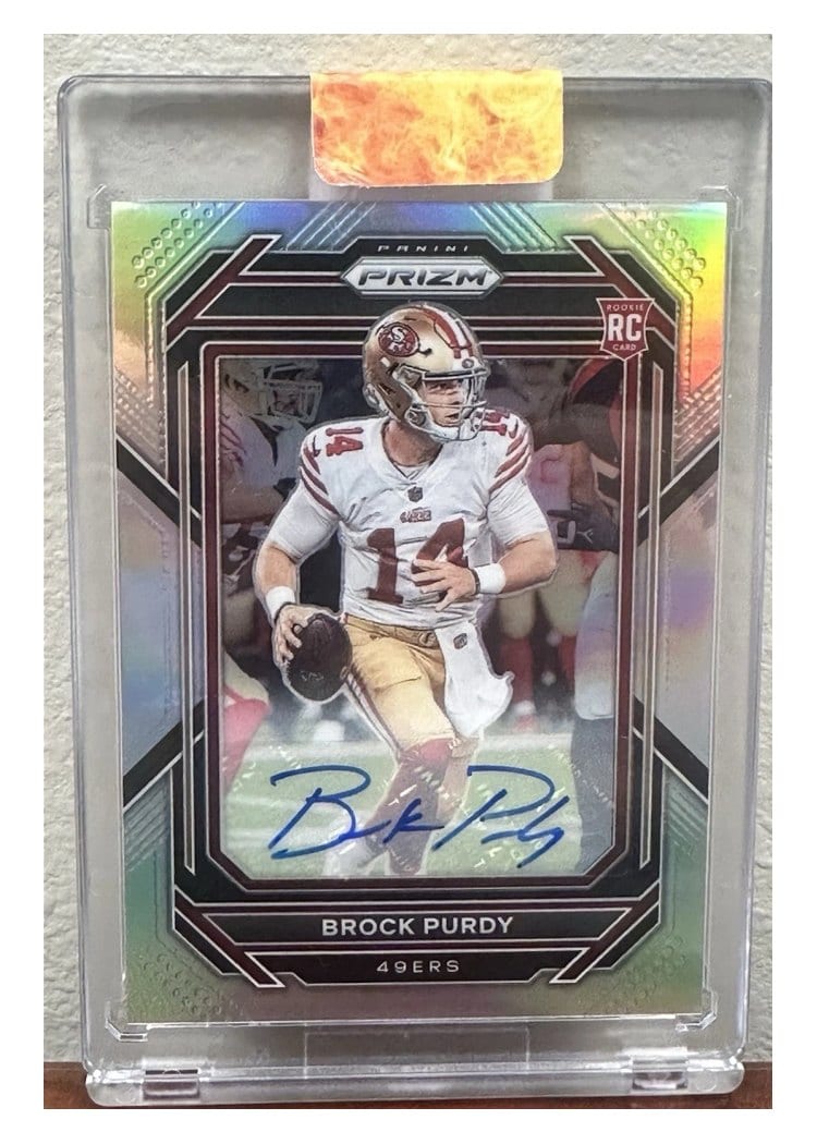 2022 Panini Prizm Brock Purdy #353 card