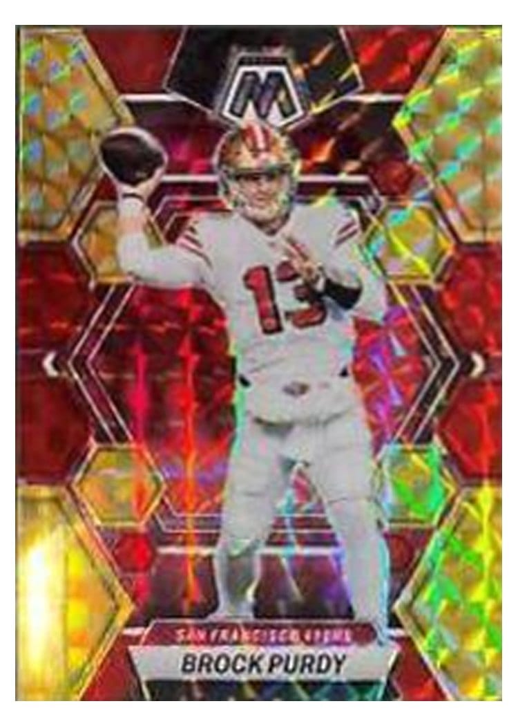 2023 Panini Mosaic Base Set Brock Purdy #211 card