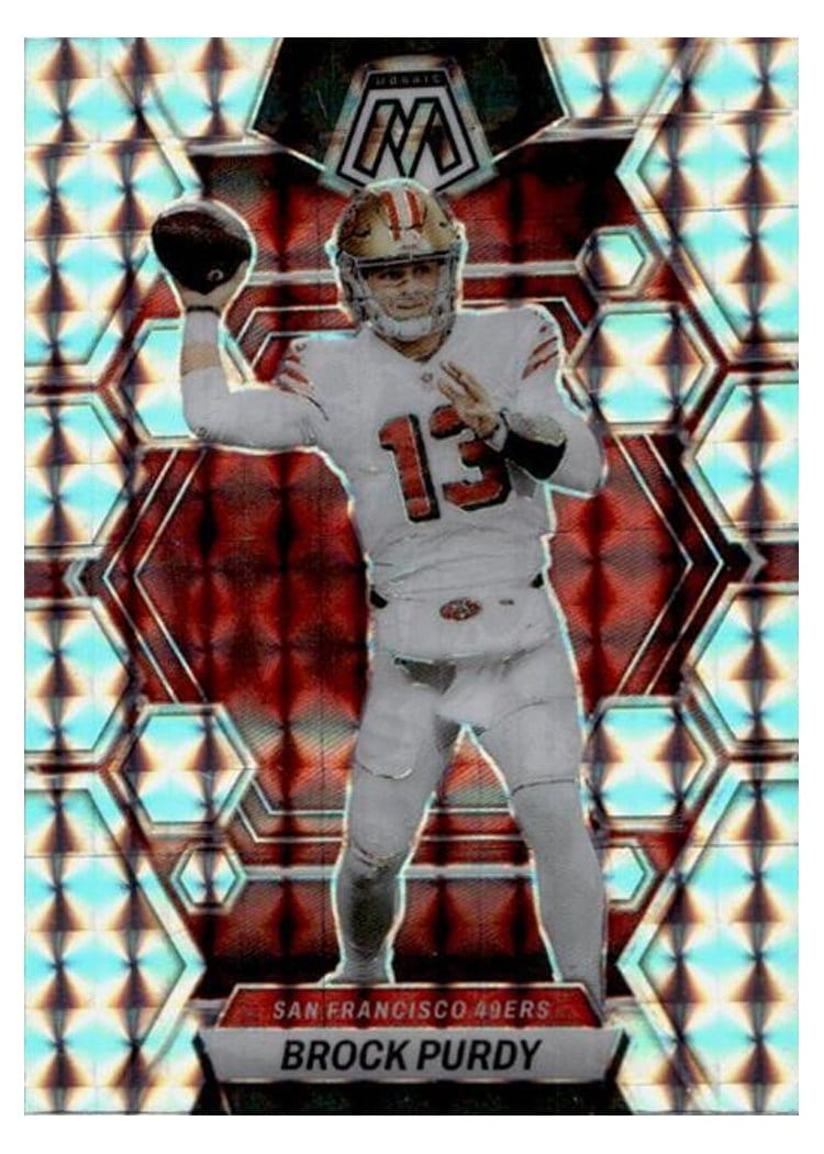 2023 Panini Mosaic Base Set Brock Purdy #211 card