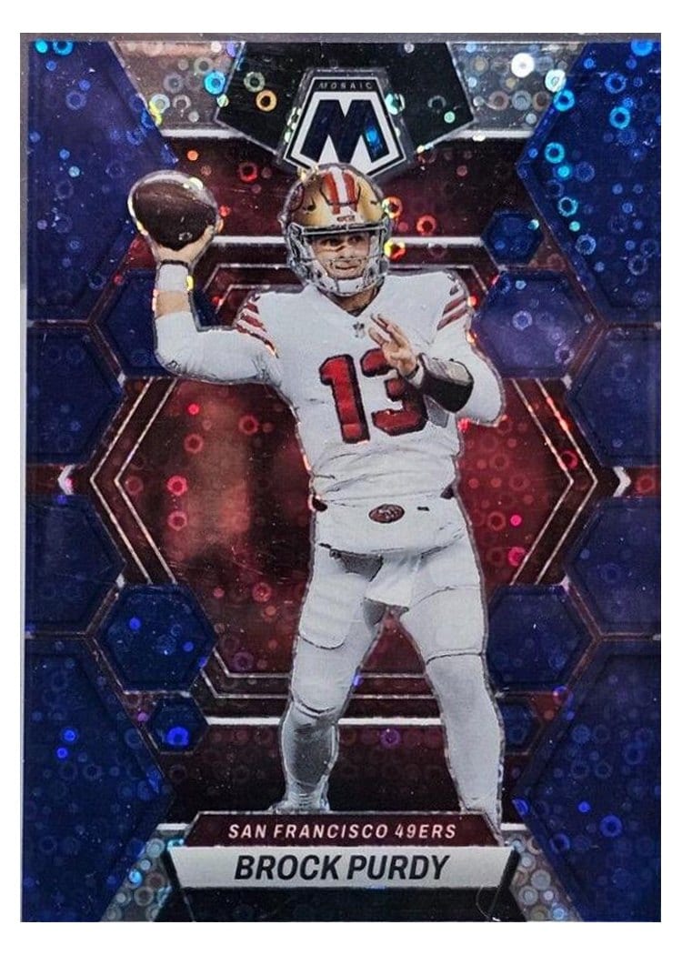 2023 Panini Mosaic Base Set Brock Purdy #211 card