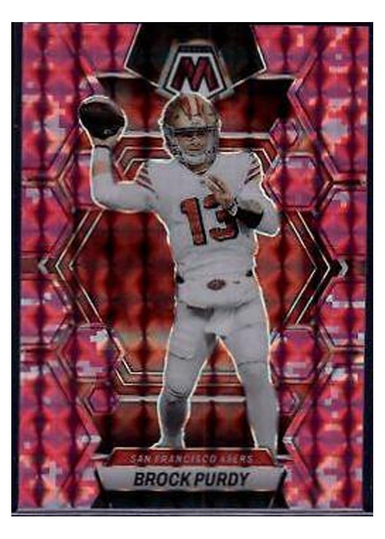 2023 Panini Mosaic Base Set Brock Purdy #211 card