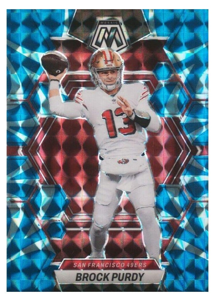 2023 Panini Mosaic Base Set Brock Purdy #211 card