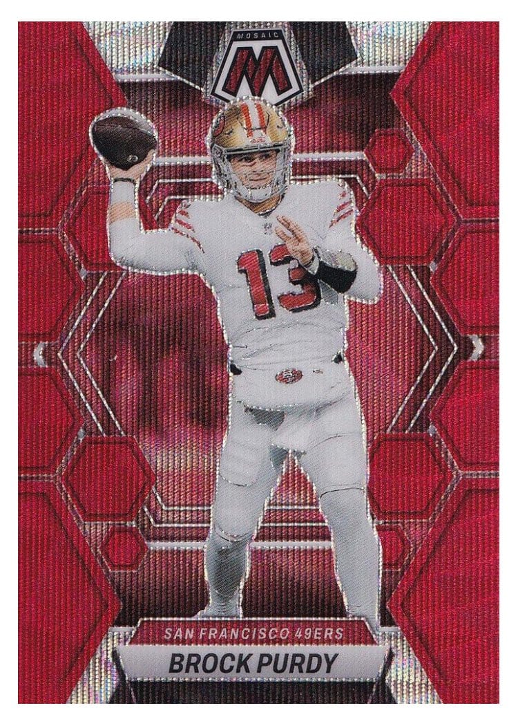 2023 Panini Mosaic Base Set Brock Purdy #211 card