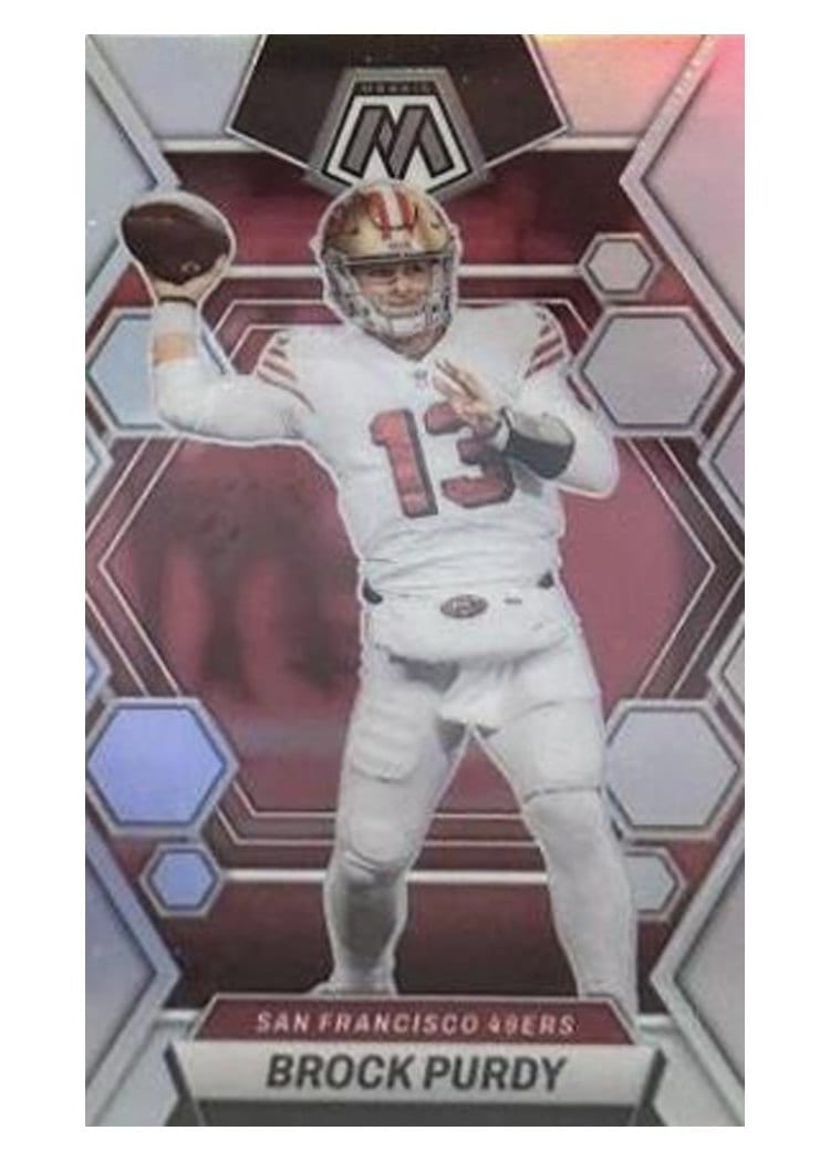2023 Panini Mosaic Base Set Brock Purdy #211 card