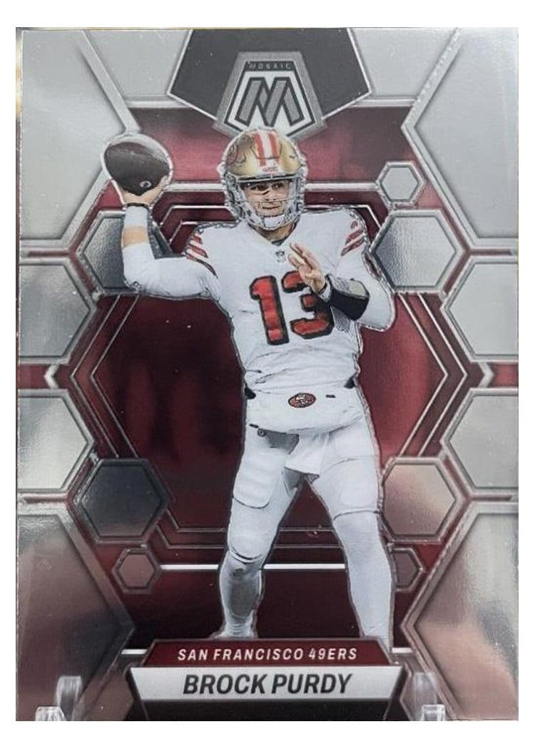 2023 Panini Mosaic Base Set Brock Purdy #211 card
