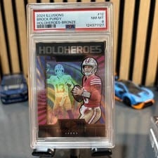 2024 Panini Illusions HoloHeroes Brock Purdy #10 card
