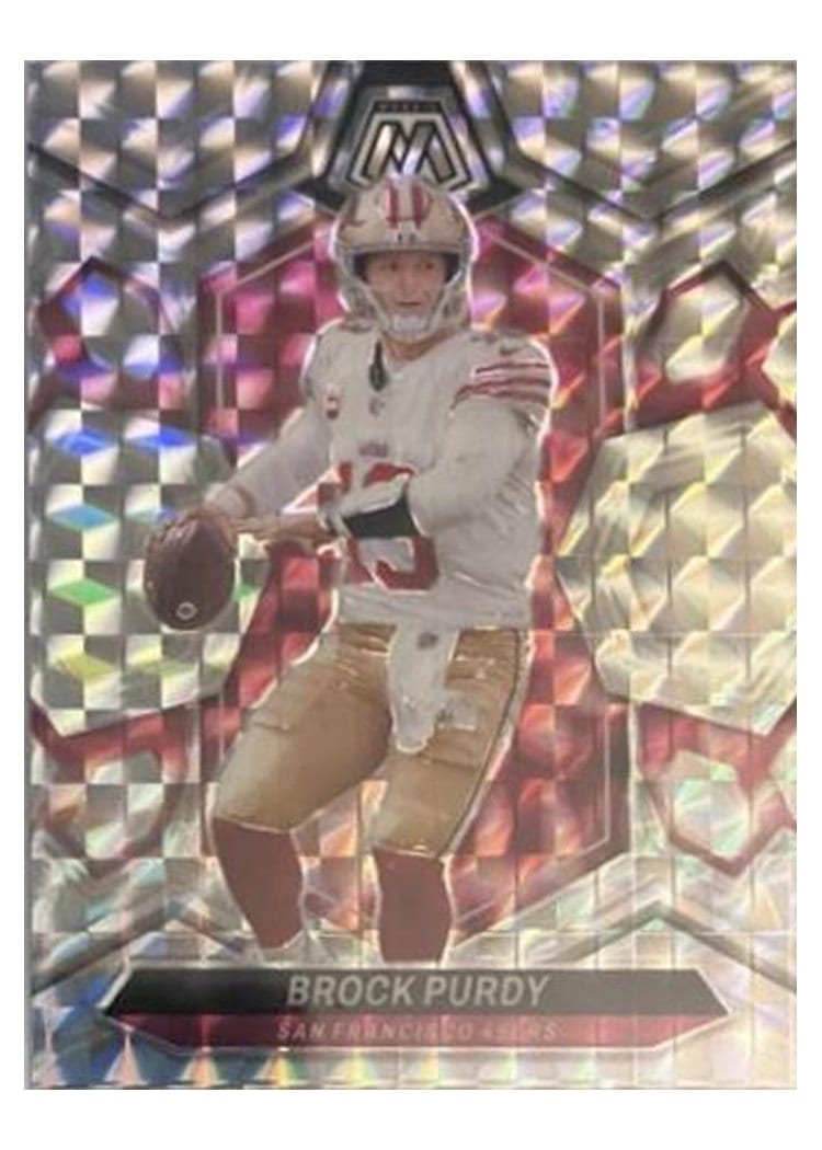 2024 Panini Mosaic Base Set Brock Purdy #190 card
