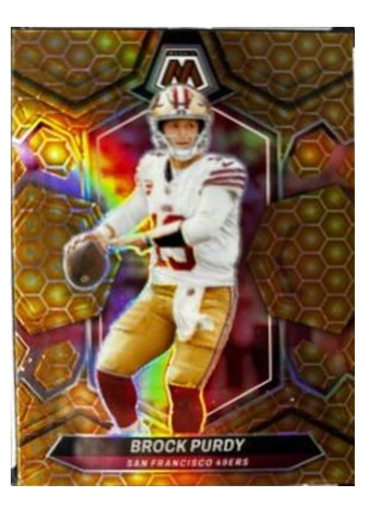 2024 Panini Mosaic Base Set Brock Purdy #190 card