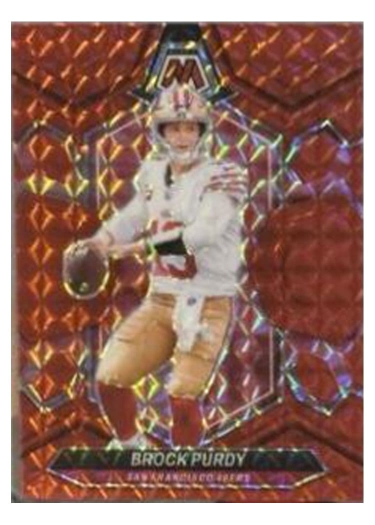 2024 Panini Mosaic Base Set Brock Purdy #190 card