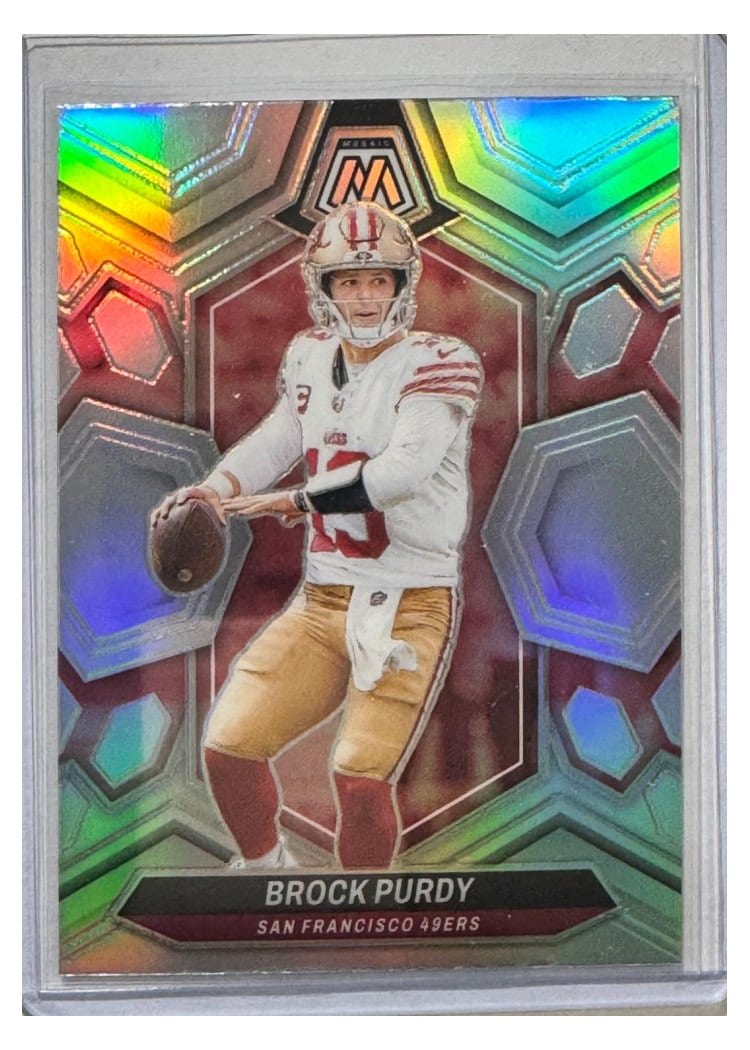 2024 Panini Mosaic Base Set Brock Purdy #190 card