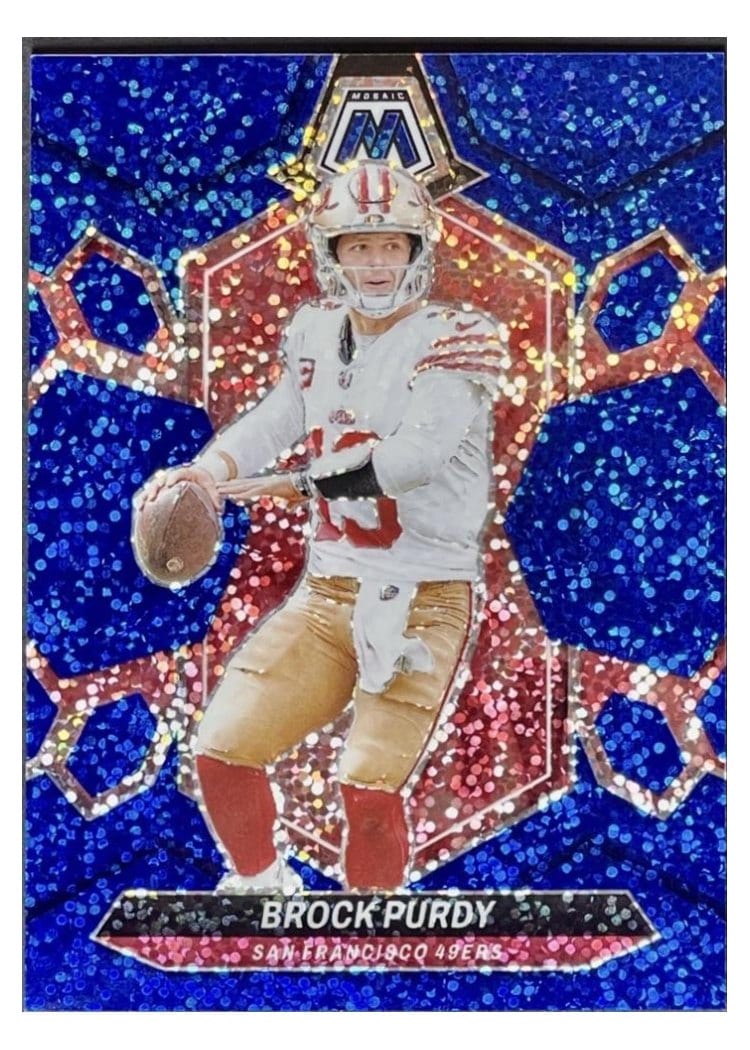 2024 Panini Mosaic Base Set Brock Purdy #190 card