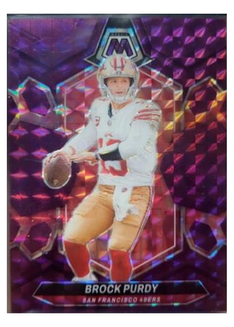 2024 Panini Mosaic Base Set Brock Purdy #190 card