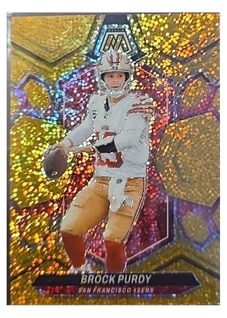 2024 Panini Mosaic Base Set Brock Purdy #190 card