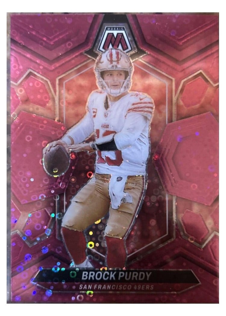 2024 Panini Mosaic Base Set Brock Purdy #190 card