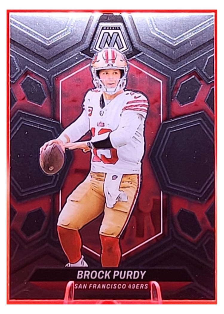2024 Panini Mosaic Base Set Brock Purdy #190 card