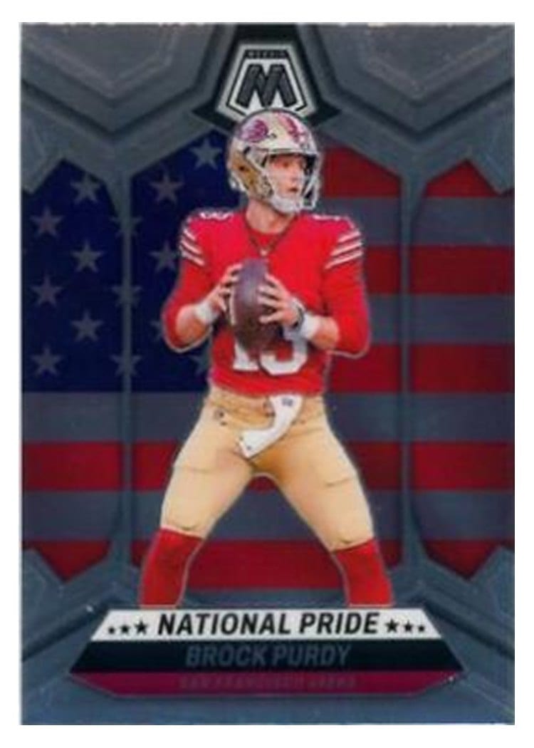 2024 Panini Mosaic Base Set Brock Purdy #255 card