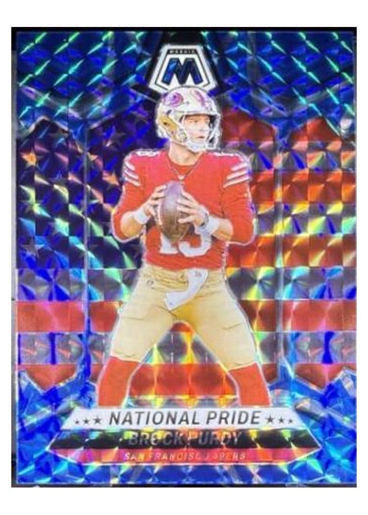 2024 Panini Mosaic Base Set Brock Purdy #255 card