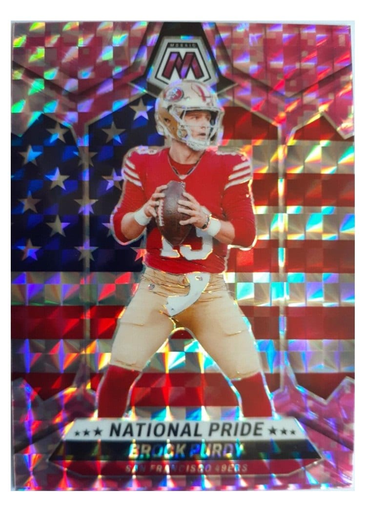 2024 Panini Mosaic Base Set Brock Purdy #255 card