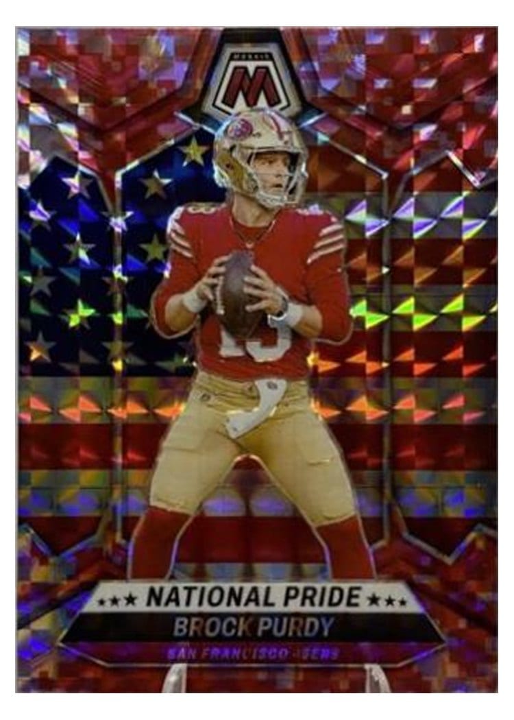 2024 Panini Mosaic Base Set Brock Purdy #255 card