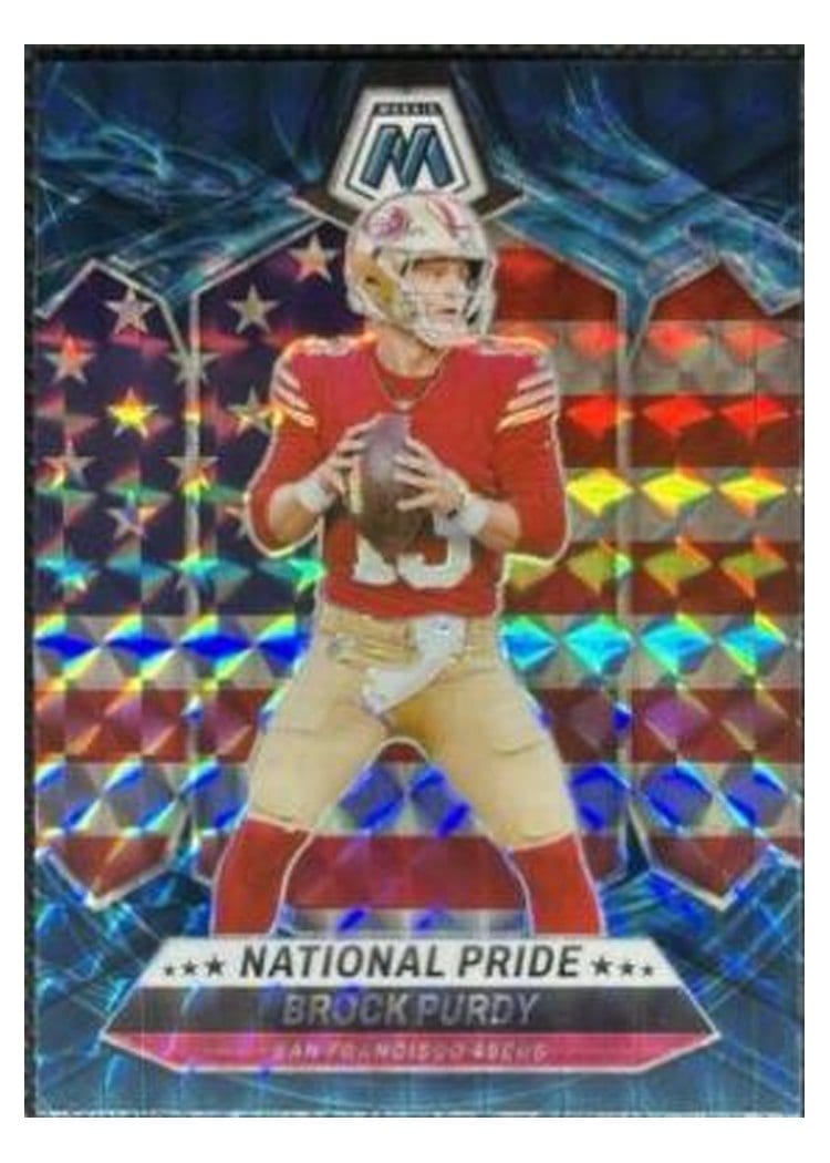 2024 Panini Mosaic Base Set Brock Purdy #255 card