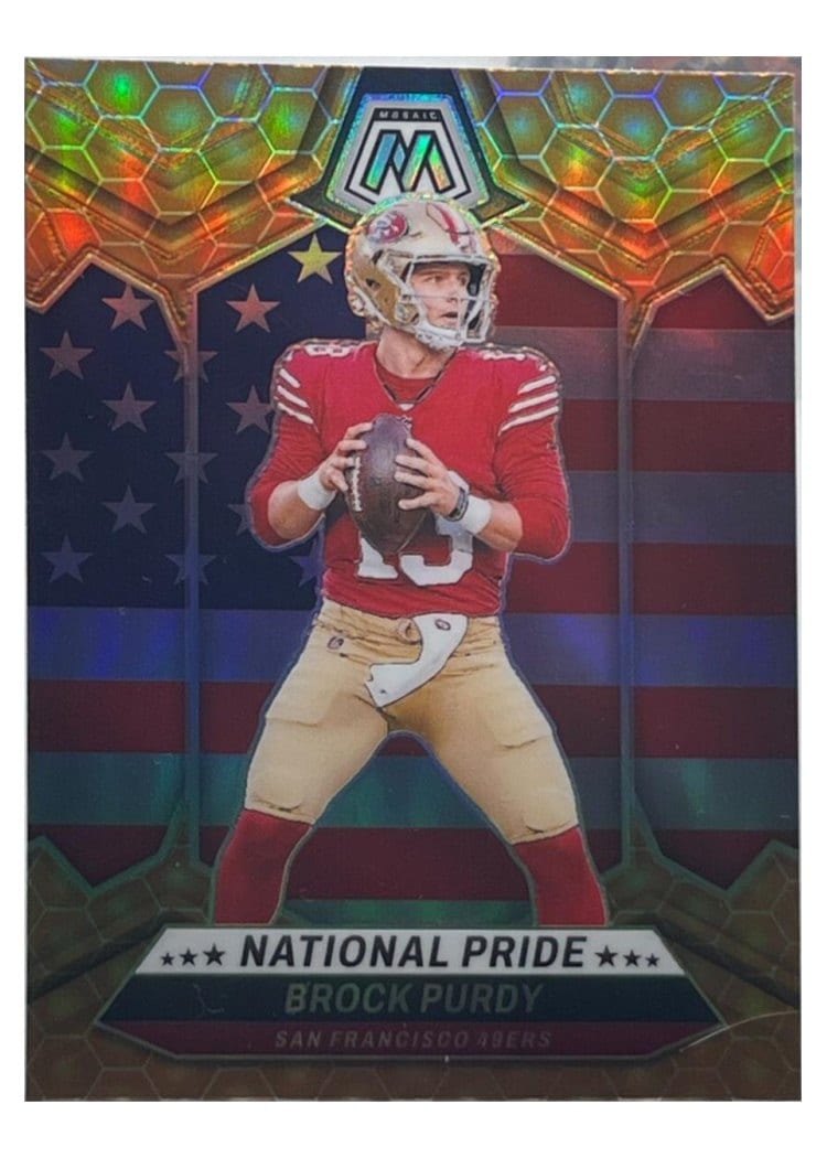 2024 Panini Mosaic Base Set Brock Purdy #255 card
