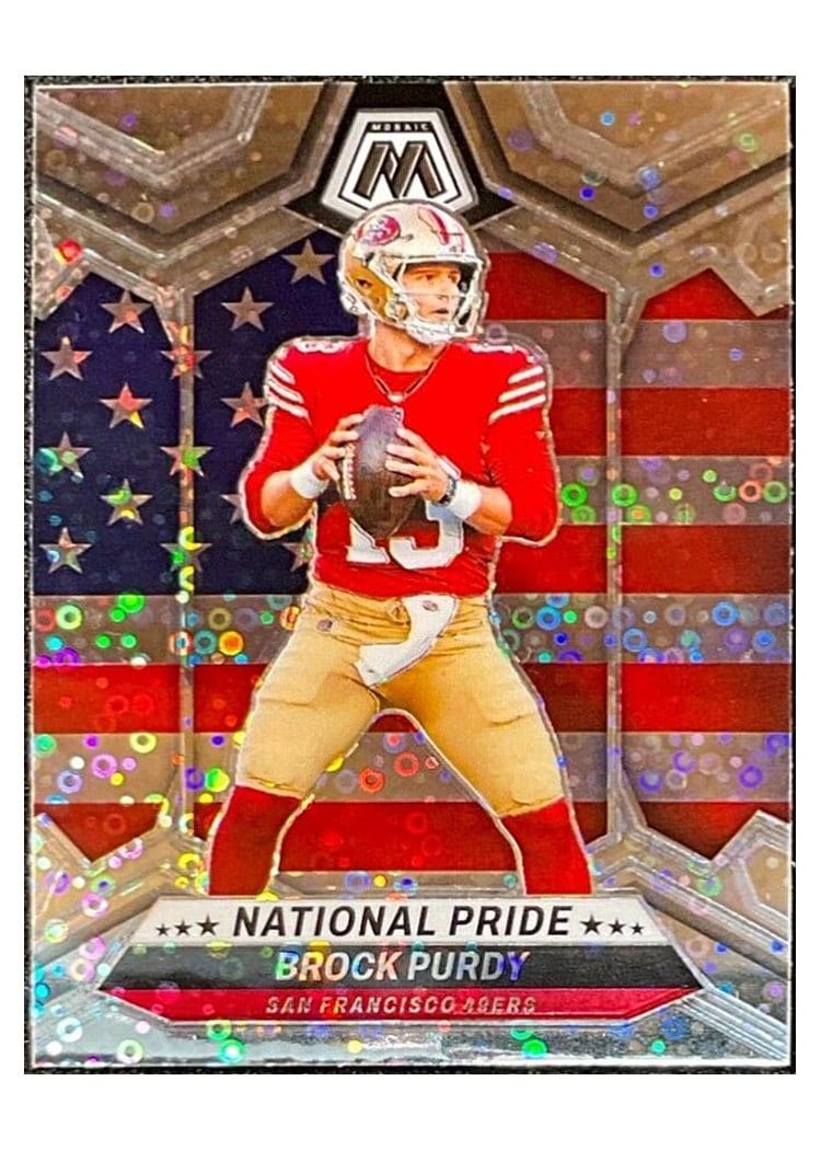 2024 Panini Mosaic Base Set Brock Purdy #255 card