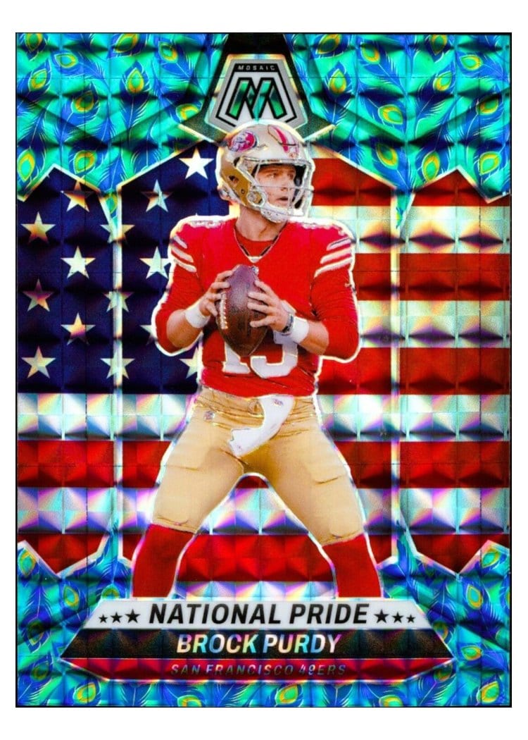 2024 Panini Mosaic Base Set Brock Purdy #255 card