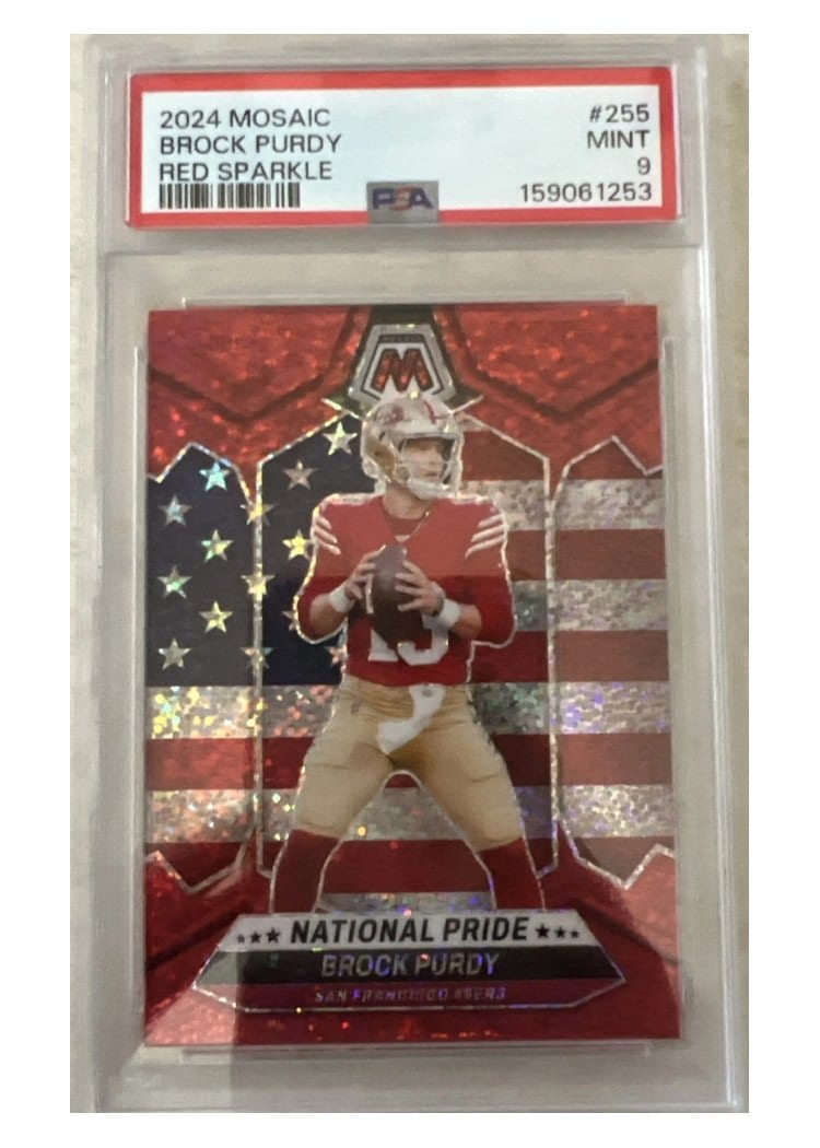 2024 Panini Mosaic Base Set Brock Purdy #255 card