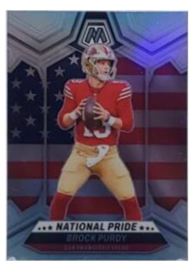 2024 Panini Mosaic Base Set Brock Purdy #255 card