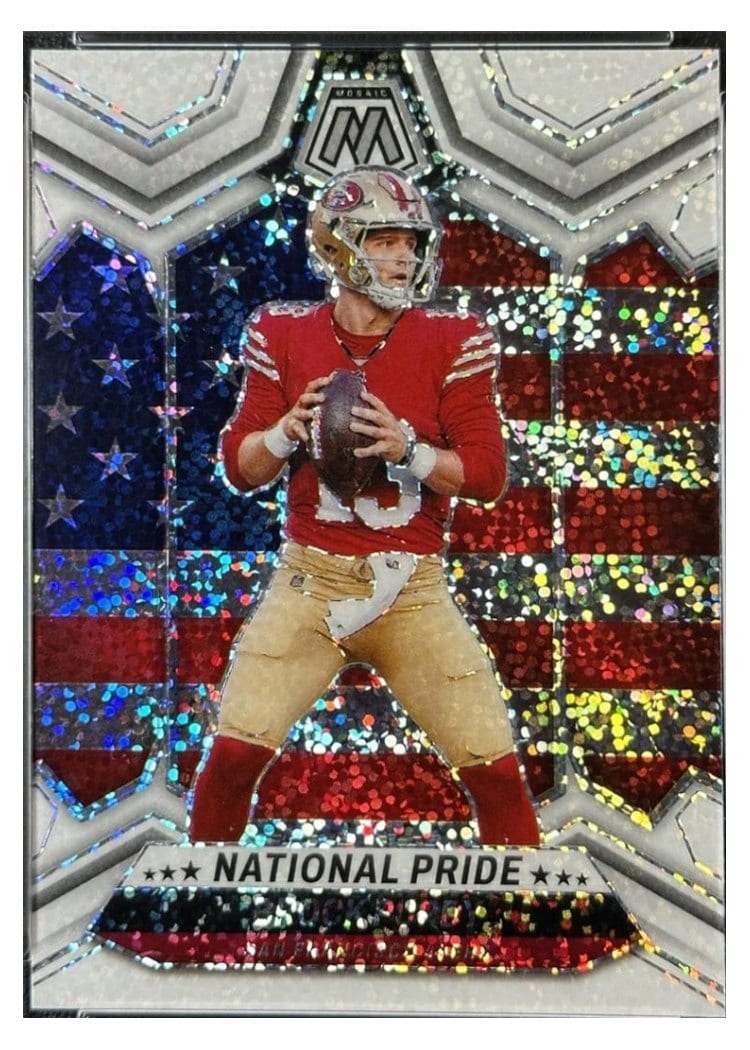 2024 Panini Mosaic Base Set Brock Purdy #255 card