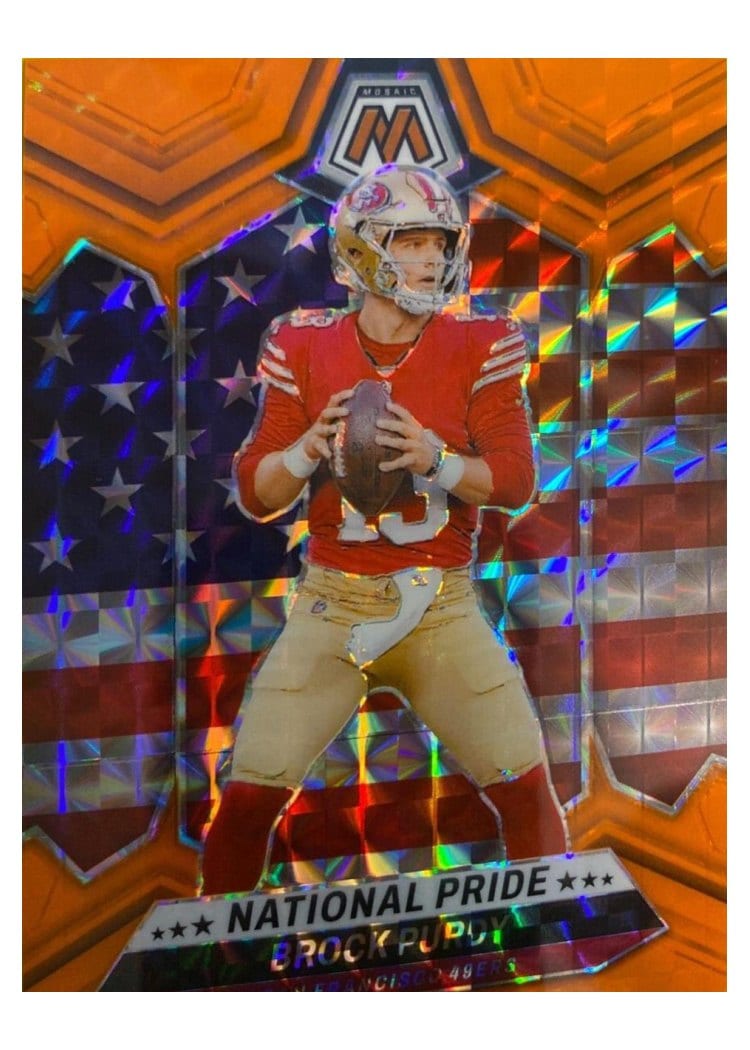 2024 Panini Mosaic Base Set Brock Purdy #255 card