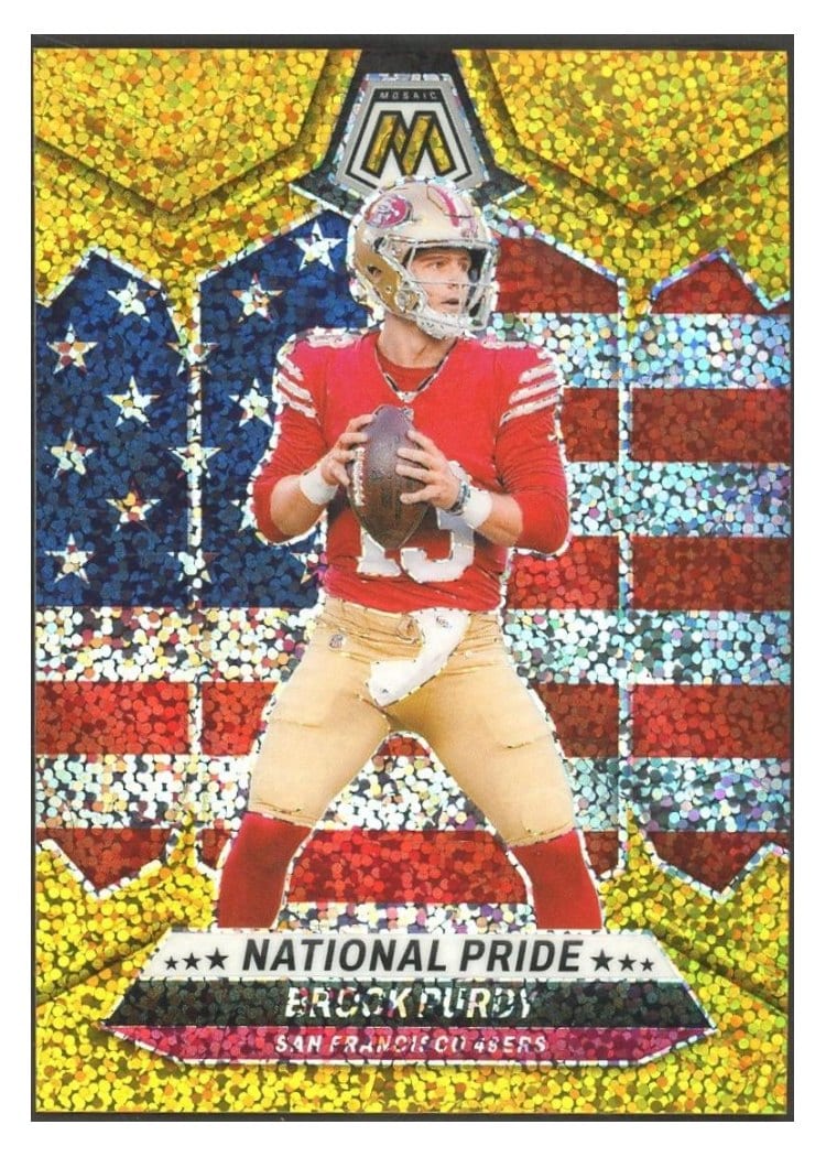 2024 Panini Mosaic Base Set Brock Purdy #255 card