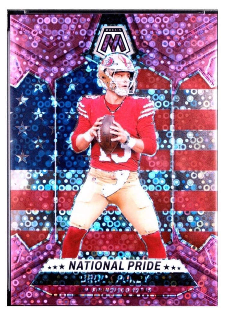 2024 Panini Mosaic Base Set Brock Purdy #255 card