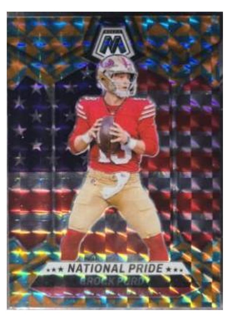 2024 Panini Mosaic Base Set Brock Purdy #255 card