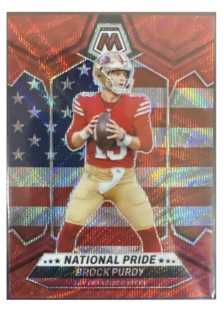2024 Panini Mosaic Base Set Brock Purdy #255 card