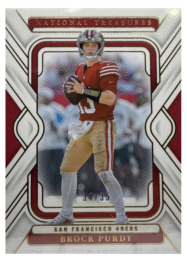 2024 Panini National Treasures Base Set Brock Purdy #86 card