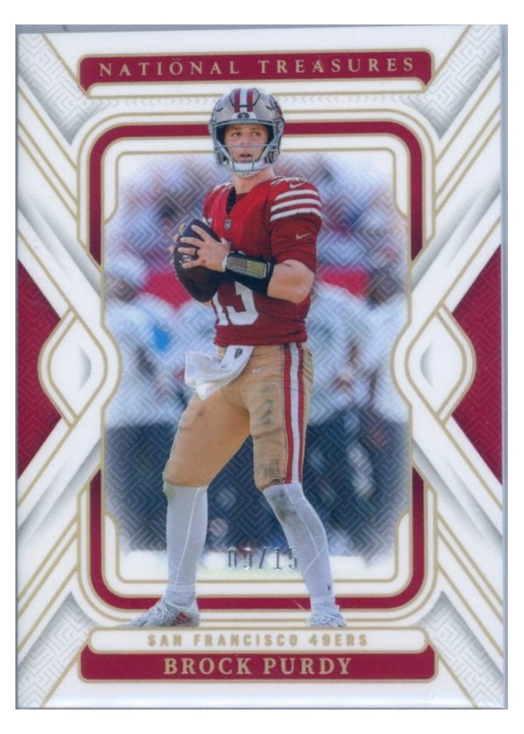 2024 Panini National Treasures Base Set Brock Purdy #86 card