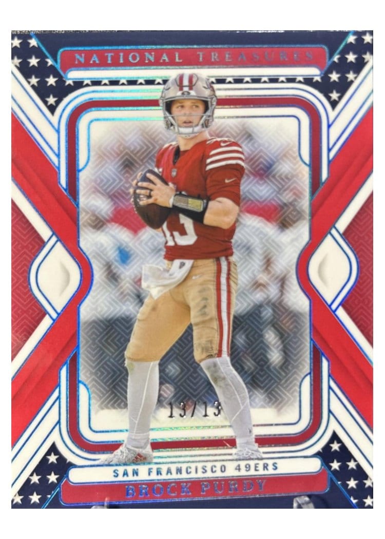 2024 Panini National Treasures Base Set Brock Purdy Stars #86 card