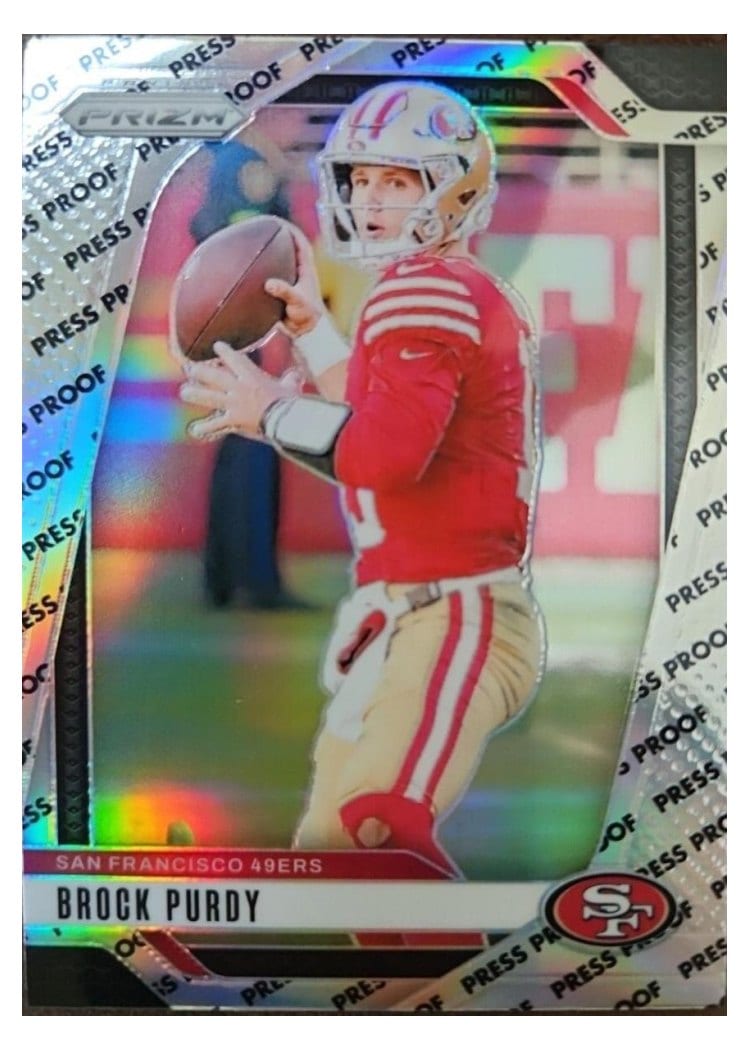 2024 Panini Prizm Base Set Brock Purdy #249 card