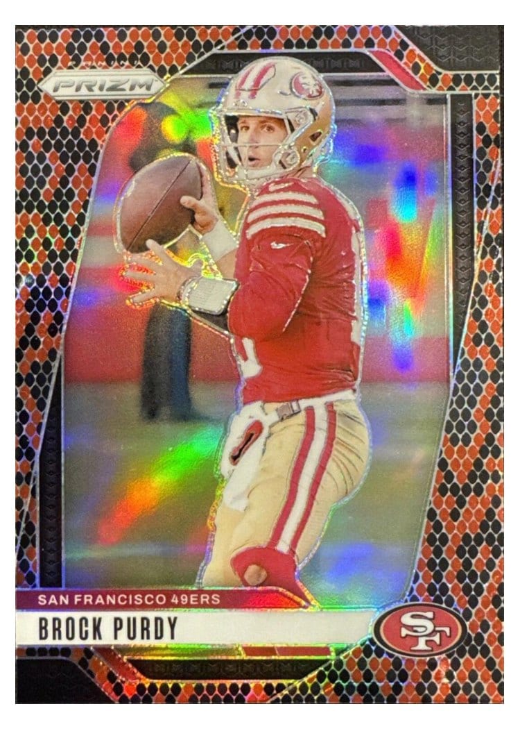 2024 Panini Prizm Base Set Brock Purdy #249 card