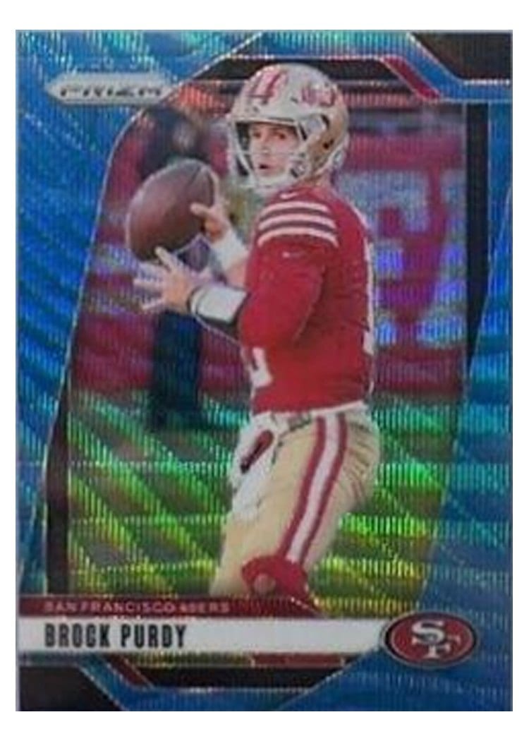 2024 Panini Prizm Base Set Brock Purdy #249 card