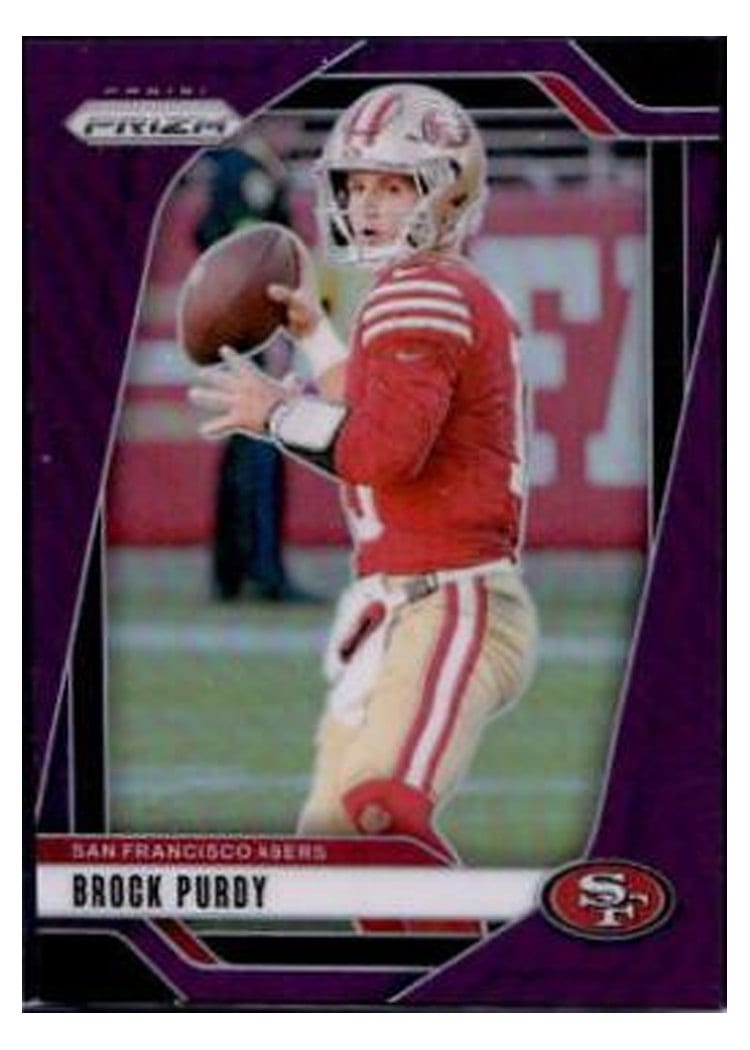 2024 Panini Prizm Base Set Brock Purdy #249 card