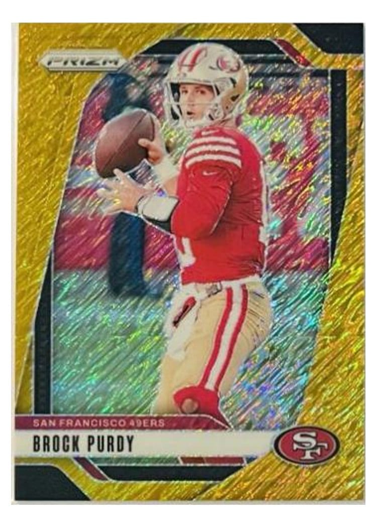 2024 Panini Prizm Base Set Brock Purdy #249 card