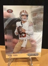 2024 Panini Prizm Deca Downtown Bound Brock Purdy #22 card